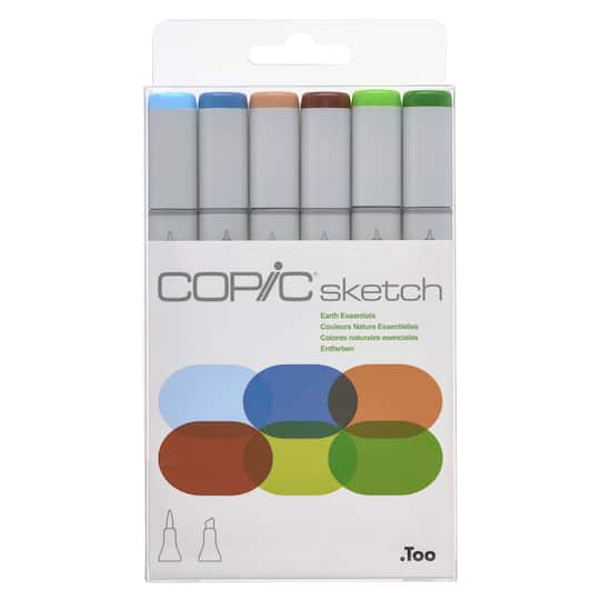 Copic® Earth Essentials Sketch Marker Set